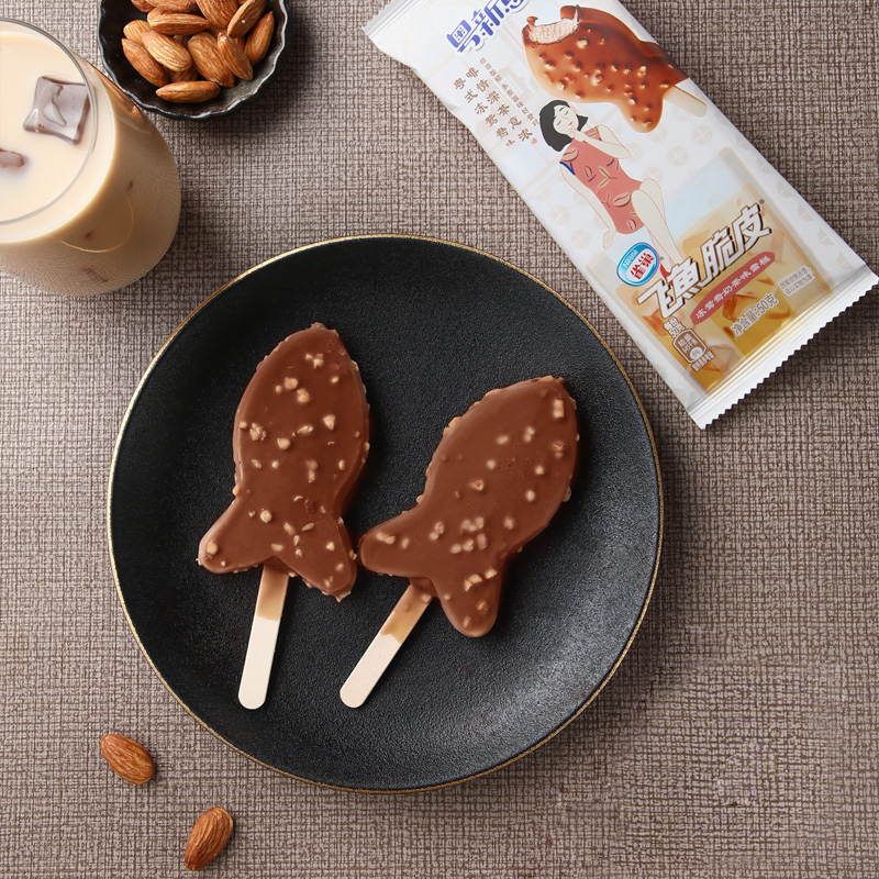 Package design for crispy icecream named “粤心意” from Nestle_Creative