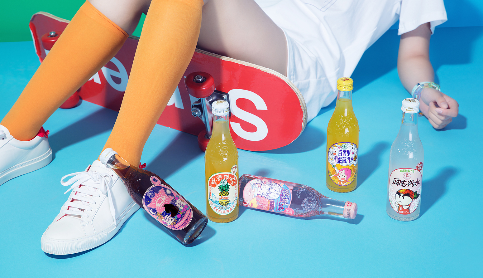 HANKOW ER CHANG Gassy juice drinks_HOMERUN＋_MA_Marking Awards, food and