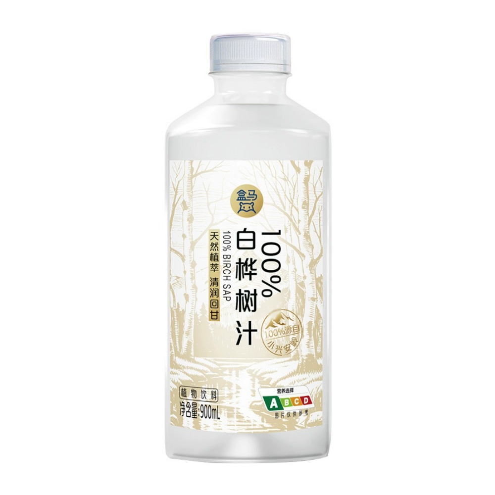 盒马 100%白桦树汁 900mL-盒马-FoodTalks食品产品库