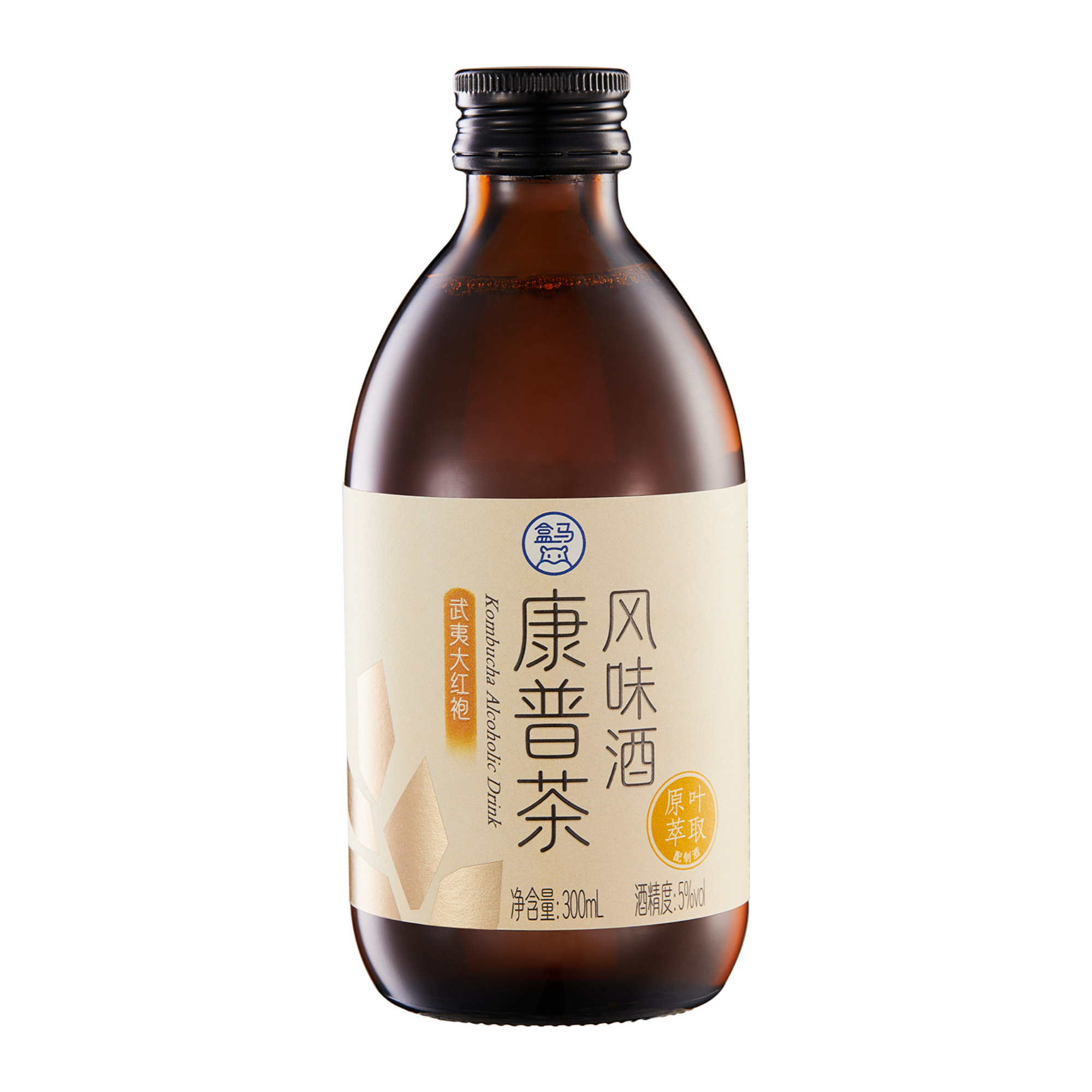 盒马 武夷大红袍康普茶风味酒 300mL-盒马-FoodTalks食品产品库