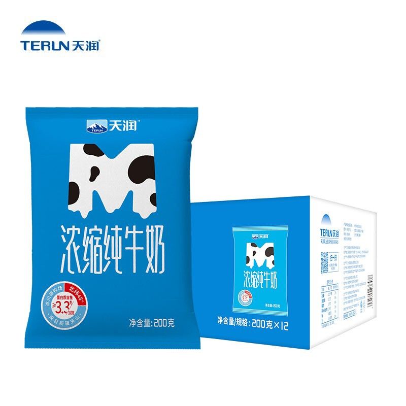 天润浓缩纯牛奶-天润乳业-FoodTalks食品产品库
