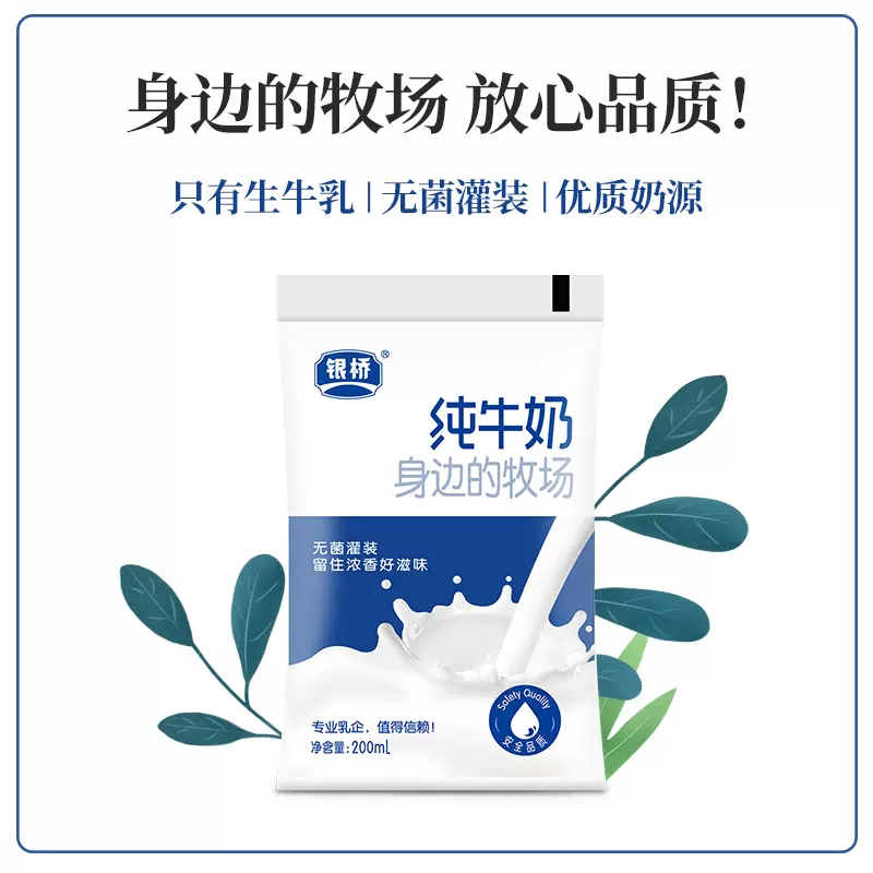 银桥百利包纯牛奶-银桥集团-FoodTalks食品产品库