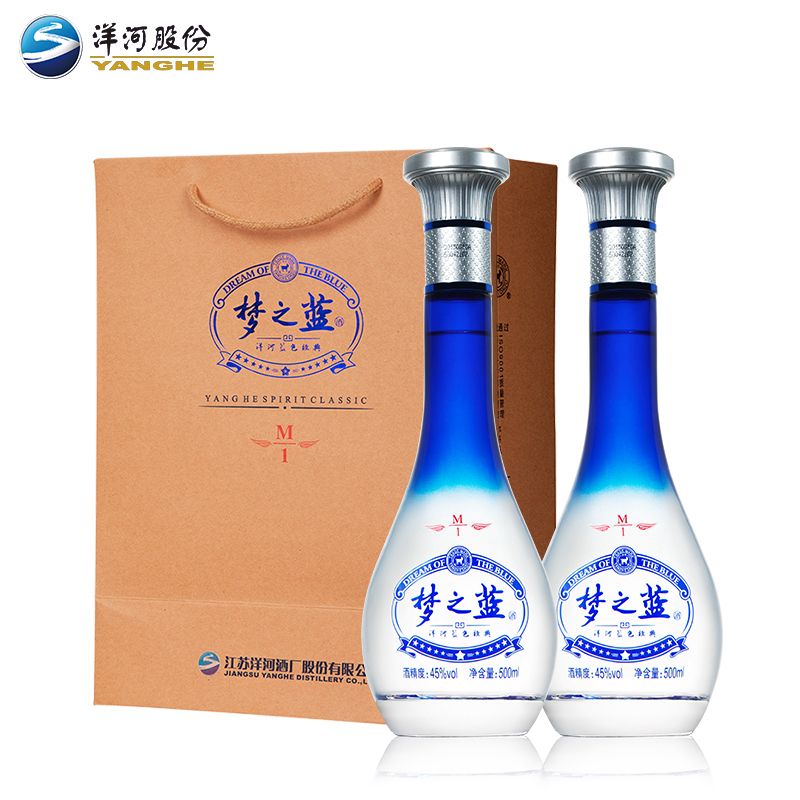 洋河蓝色经典梦之蓝M1 45度绵柔型白酒-洋河股份-FoodTalks食品产品库