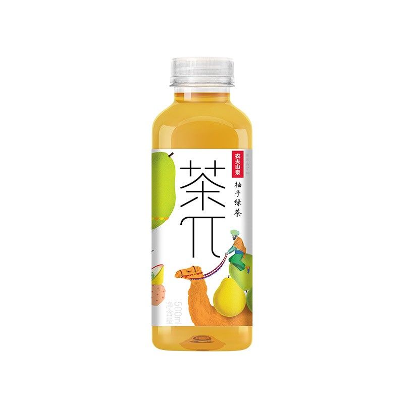 茶π果味茶饮料柚子绿茶-农夫山泉-FoodTalks食品产品库