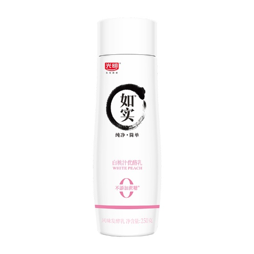 如实优酪乳(白桃汁)-光明-FoodTalks食品产品库