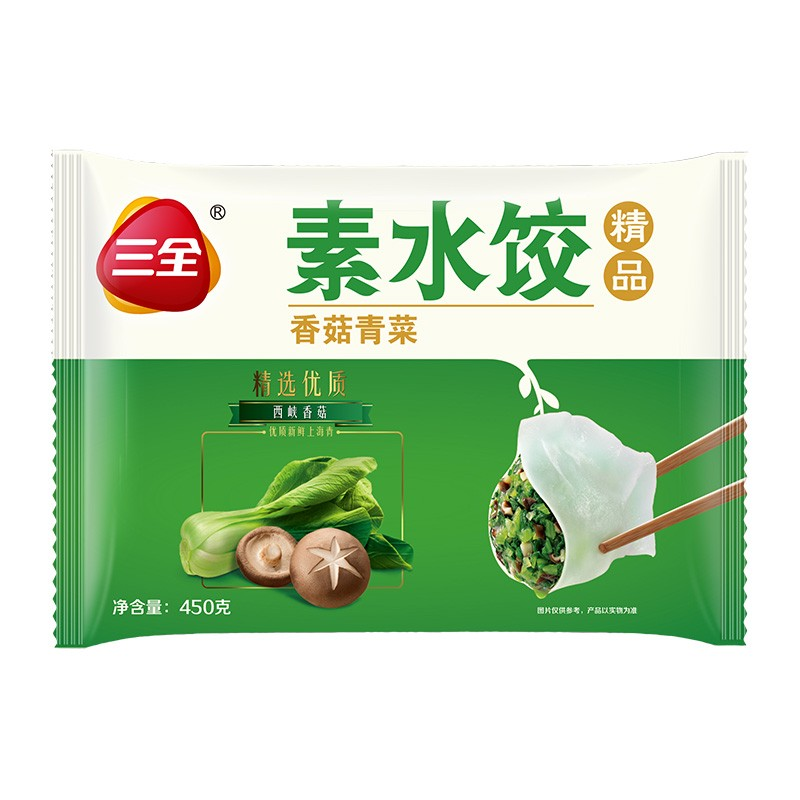 三全素水饺香菇青菜-三全食品-FoodTalks食品产品库