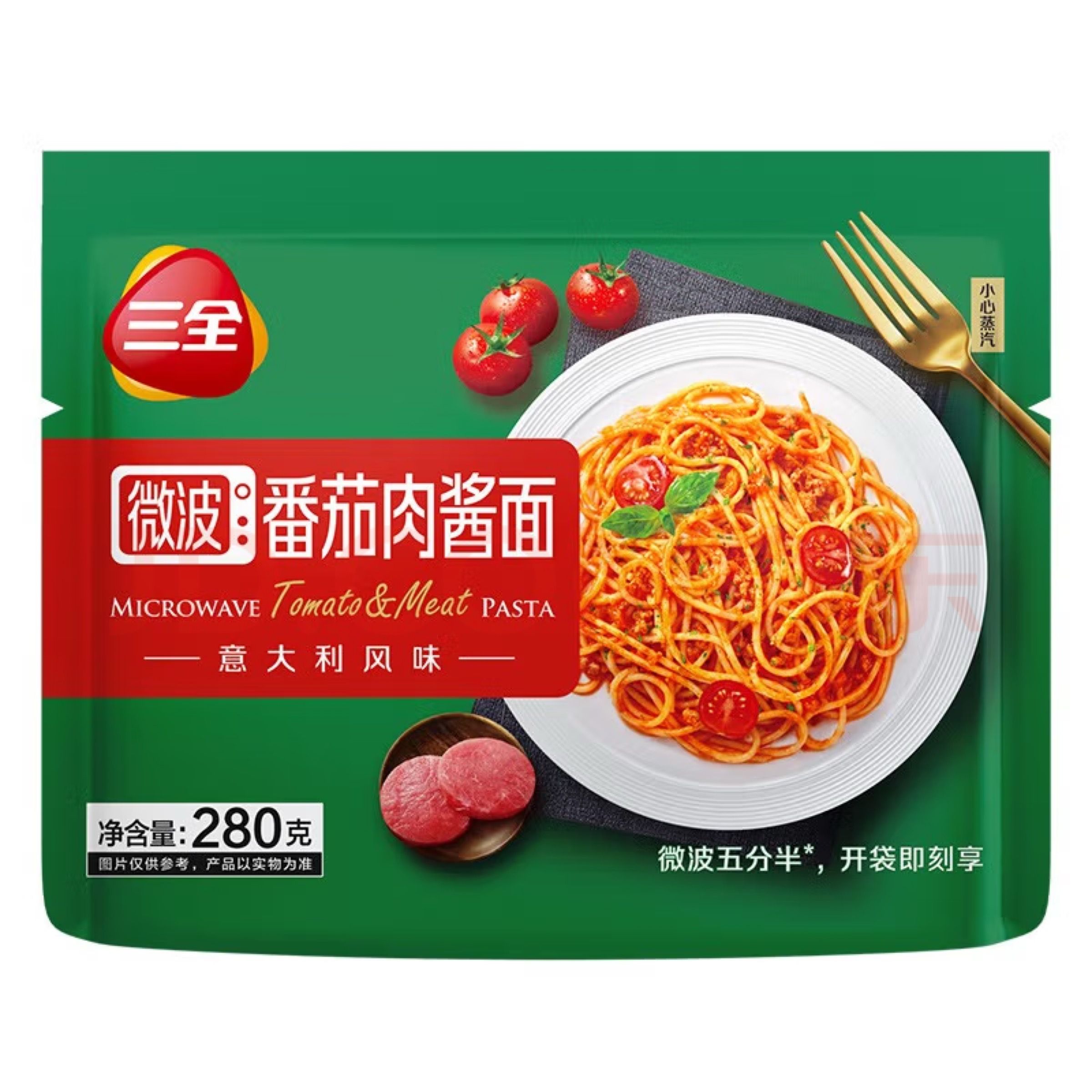 三全微波番茄肉酱面-三全食品-FoodTalks食品产品库