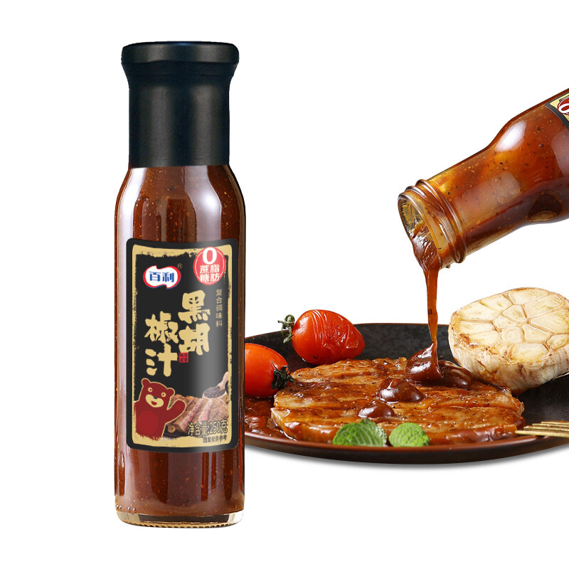 百利黑胡椒汁0蔗糖-百利-FoodTalks食品产品库