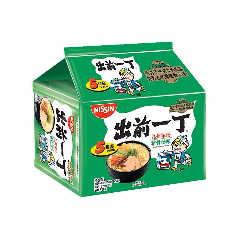出前一丁九州猪骨味方便面-日清食品-FoodTalks食品产品库