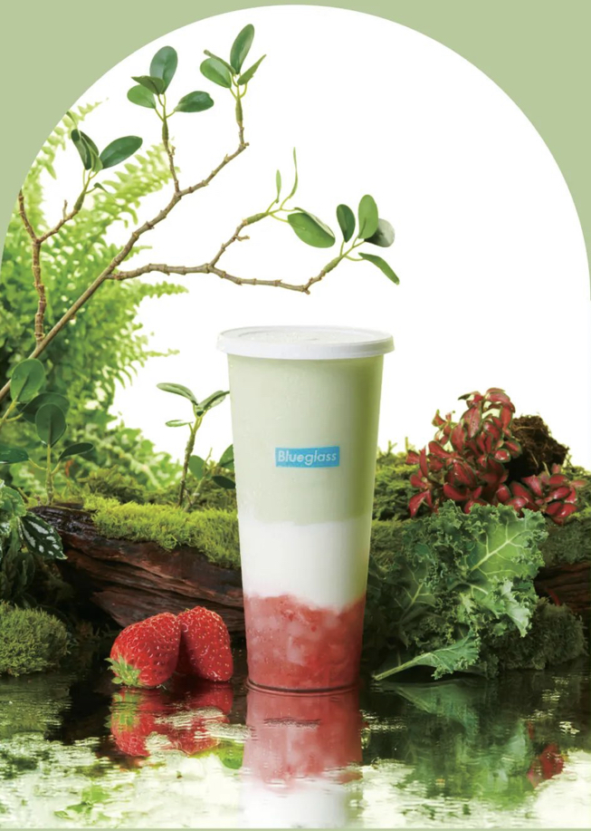 「Blueglass Yogurt」推出新品：一见倾心•草莓羽衣甘蓝雪燕胶原益生菌分子爆珠胶原VC酸奶FoodTalks全球食品资讯
