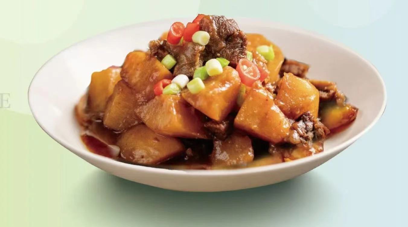 土豆烧牛肉