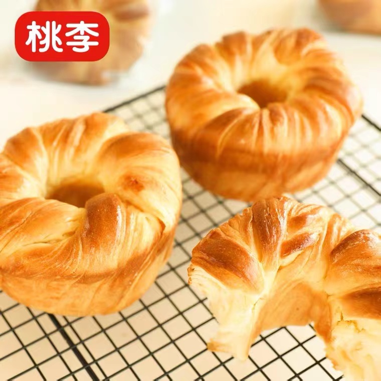 撕圈黄油面包