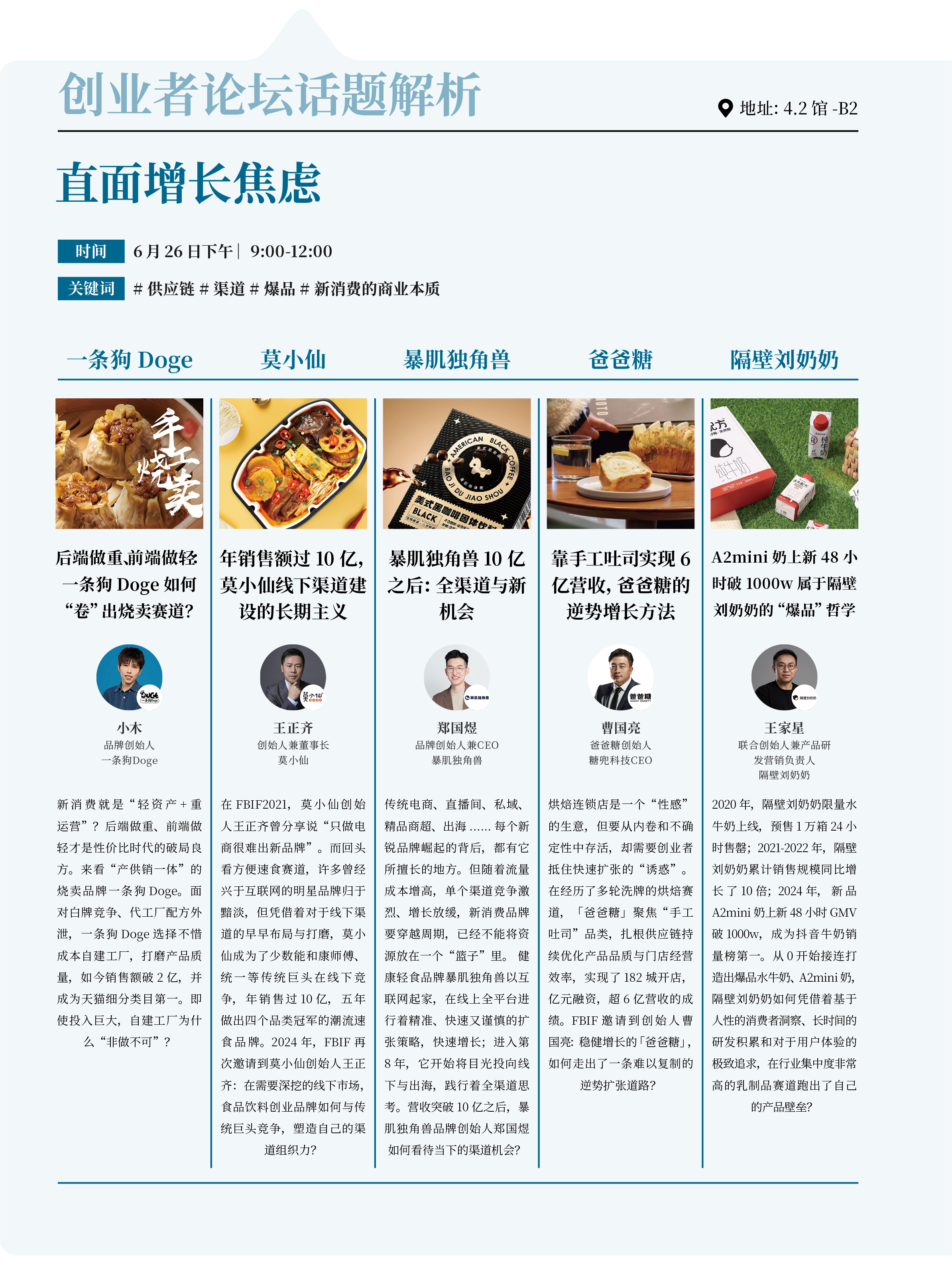 超详细!FBIF2024最新议程公布!-FoodTalks全球食品资讯