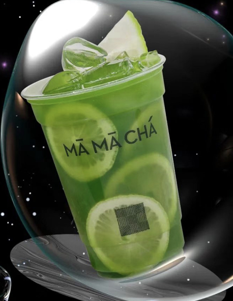 抹茶手打柠檬茶