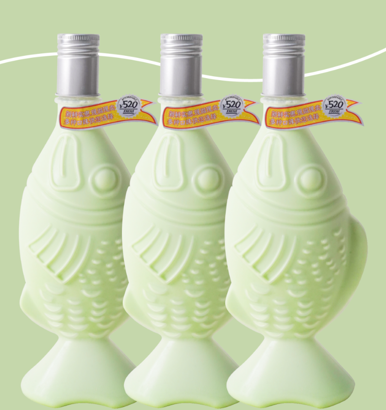 抹茶冰乳绿鲤鱼