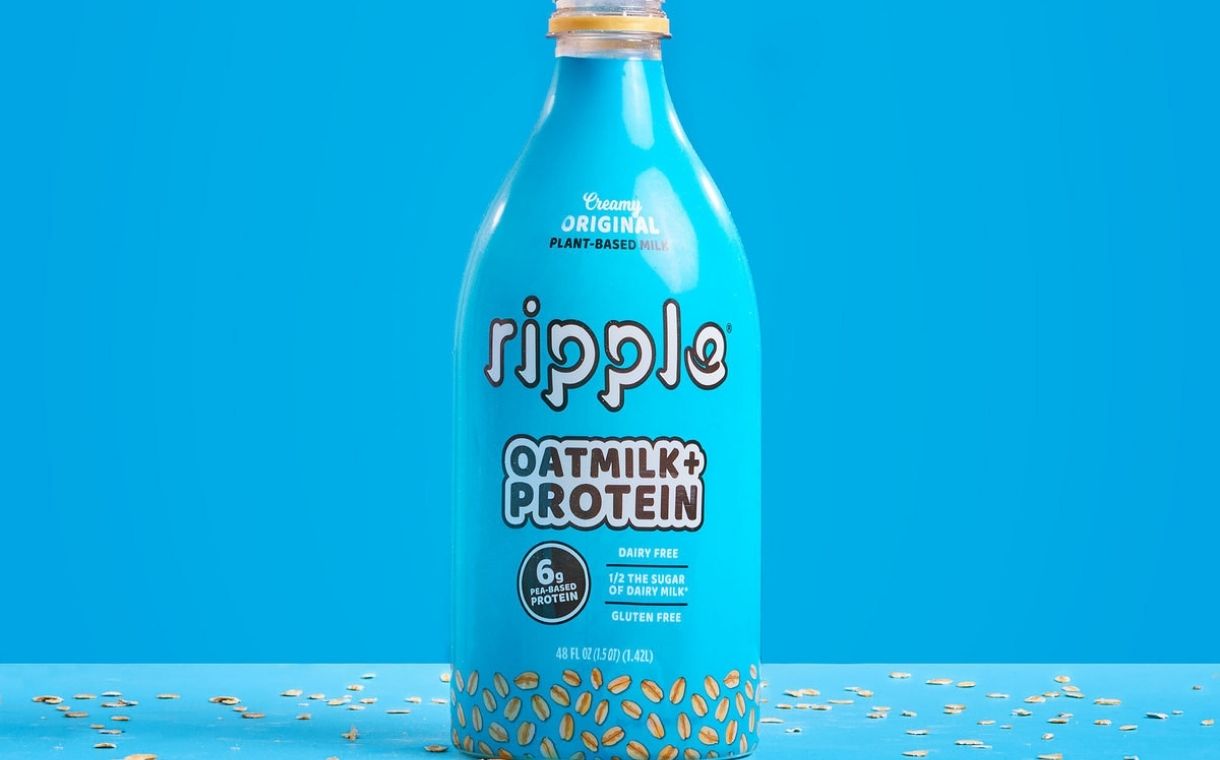 Ripple Foods添加蛋白质的燕麦奶