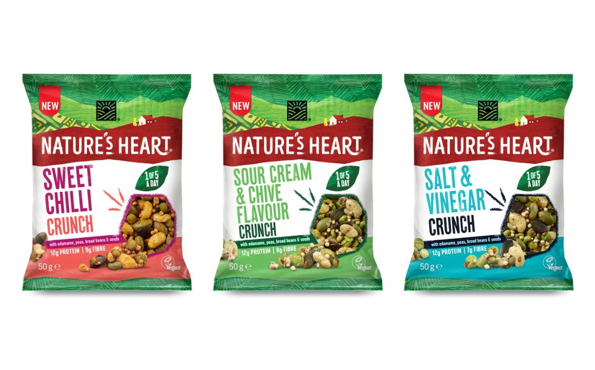 「Nature’s Heart」Crunch系列新口味