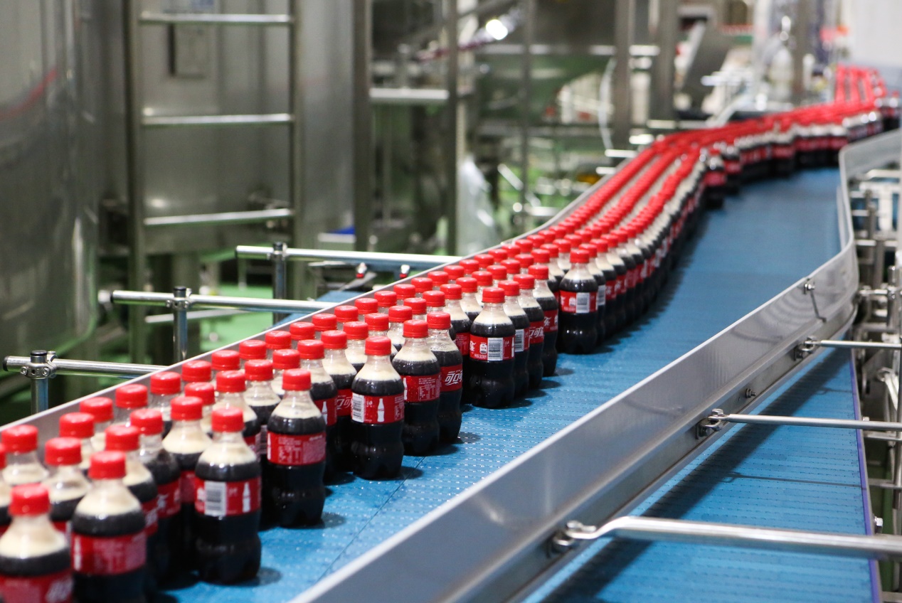 中粮可口可乐自动化生产线