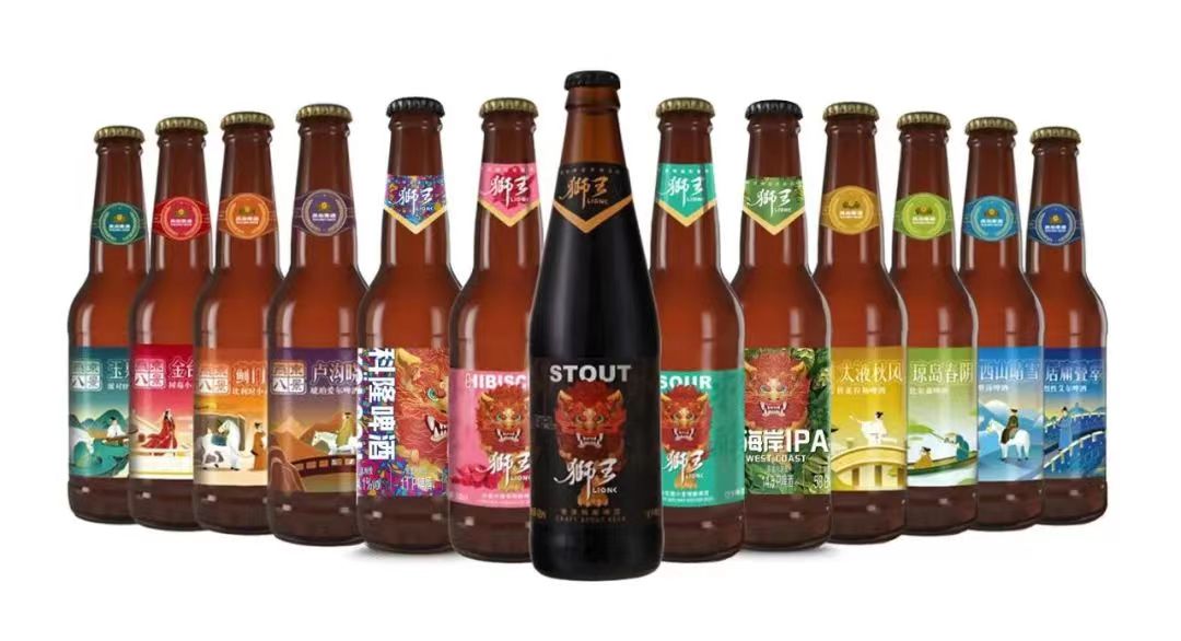燕京狮王精酿啤酒系列