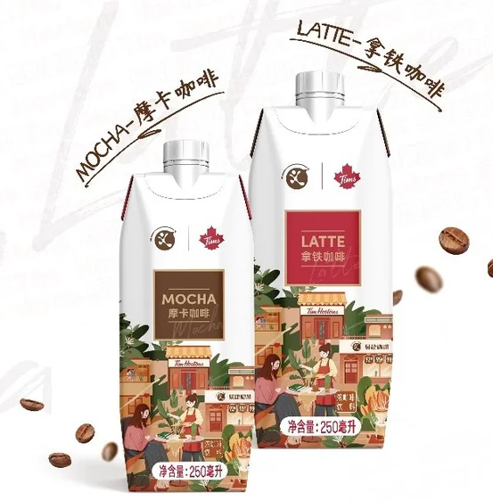 Tims×中石化易捷咖啡联名推出RTD即饮咖啡