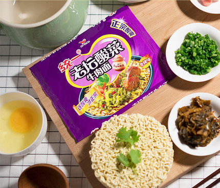 统一老坛酸菜牛肉面