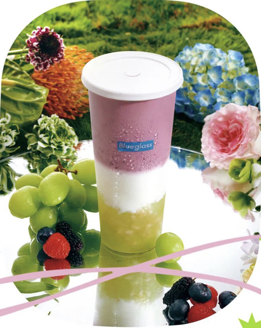 「Blueglass Yogurt」推出新品：活力满分•青提自然花青素雪燕胶原益生菌分子爆珠胶原VC酸奶FoodTalks全球食品资讯