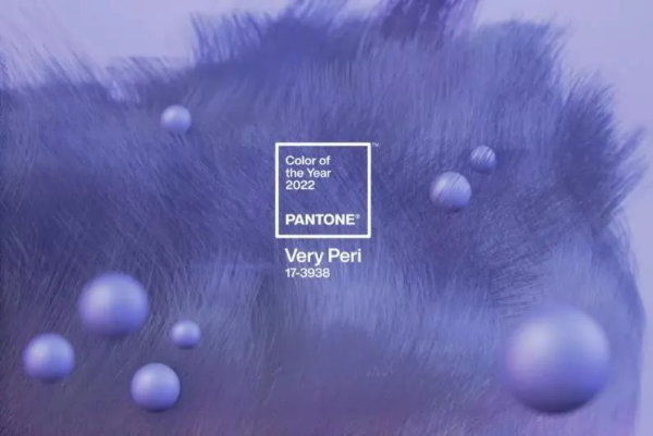 PANTONE揭晓的22年度流行色是PANTONE 17-3938长春花蓝