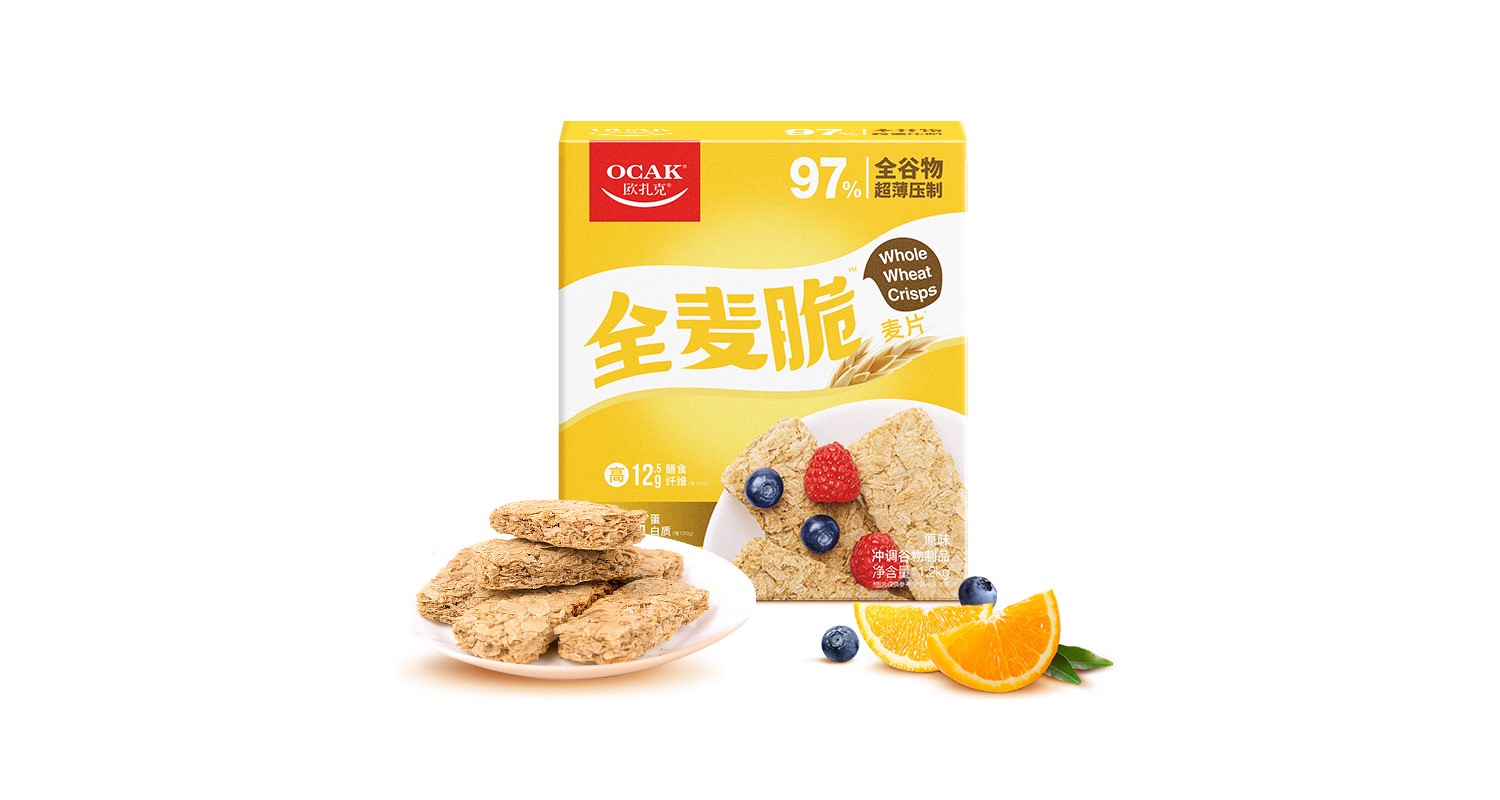 亿级玩家欧扎克“重做麦片”：品牌首款全麦脆、0.3mm超薄工艺创新-FoodTalks