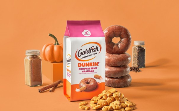 限量版Pumpkin Spice Grahams-flavoured crackers