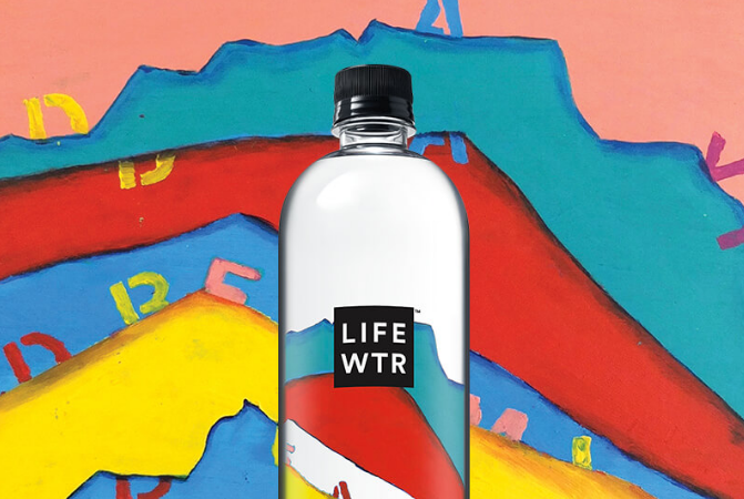 每一瓶「水」，都是独一无二的画布｜食装 - LIFEWTR