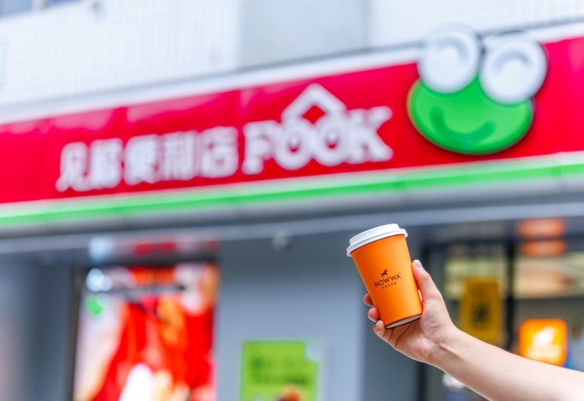 挪瓦咖啡合作见福便利店,带来5倍新增长