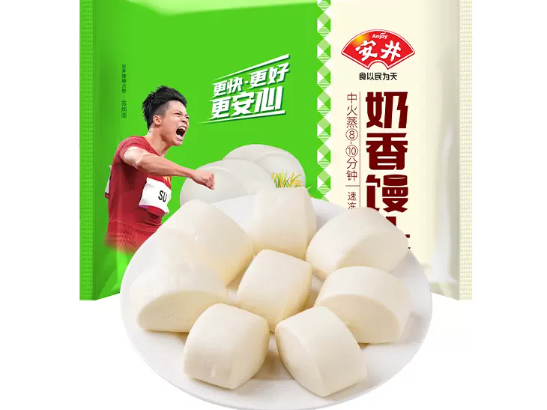 安井冷冻牛奶馒头产品