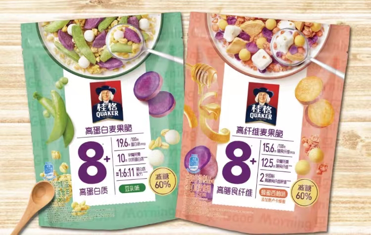 高蛋白麦果脆、高纤维麦果脆