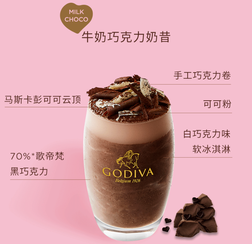 牛奶巧克力奶昔