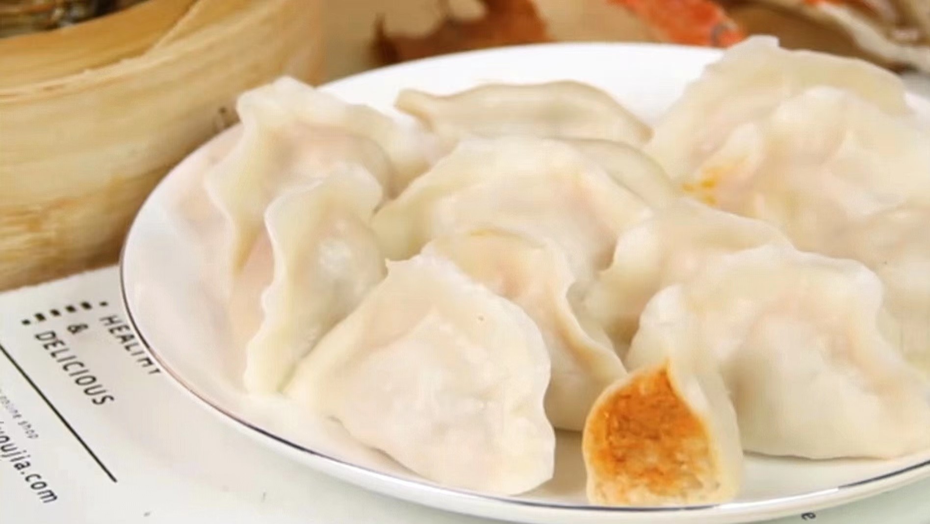 蟹黄水饺