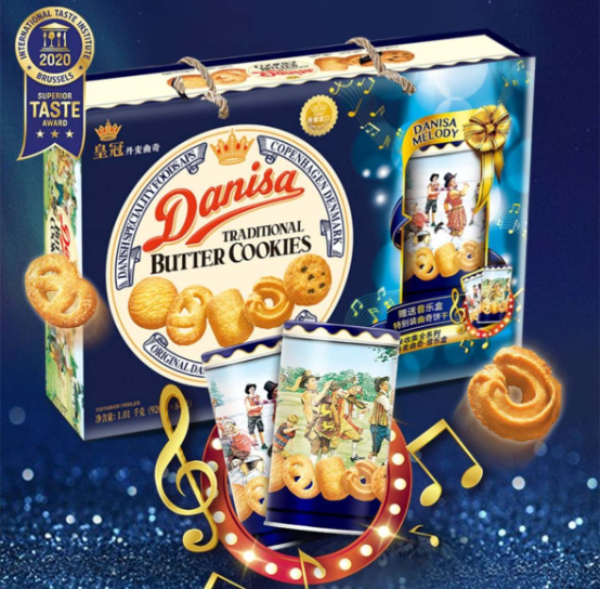 Danisa皇冠丹麦曲奇童话系列音乐盒