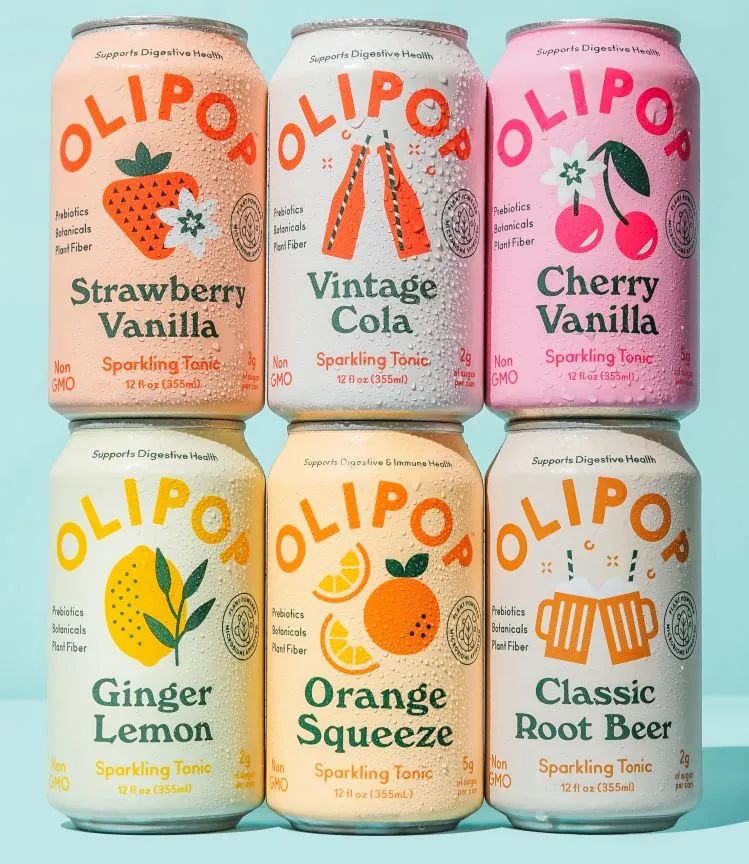 OLIPOP推出含益生元的苏打水