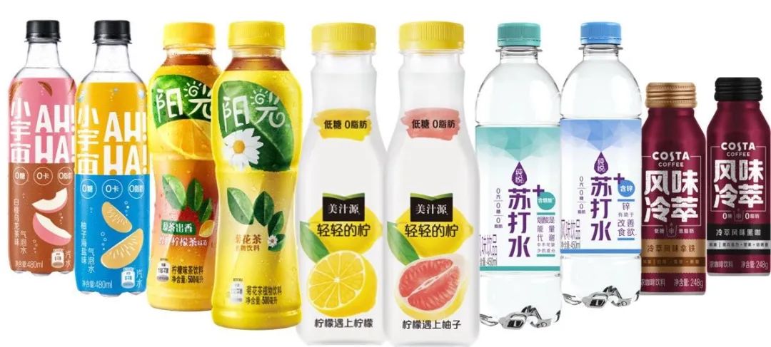 可口可乐中国在2021年第一季度推出多款新品图片来源：小食代