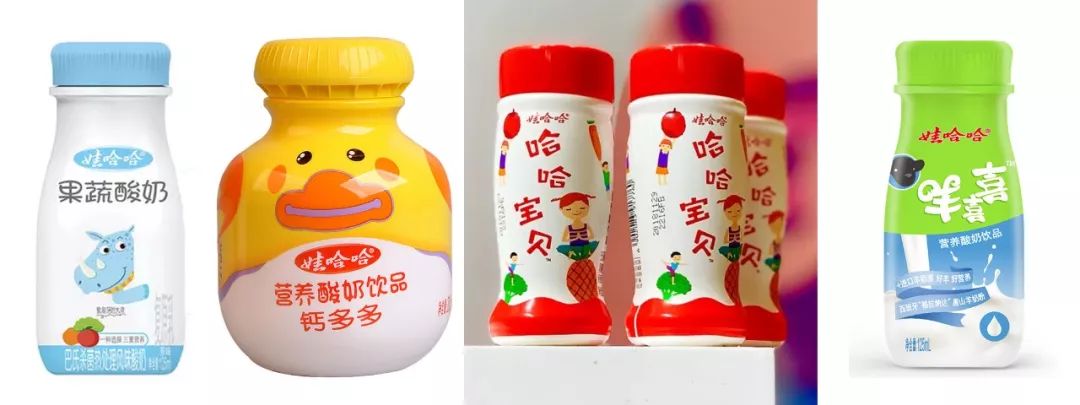 娃哈哈乐酸乳广告图片