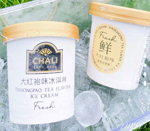 「CHALI茶里」新品:杯装茶味冰激凌