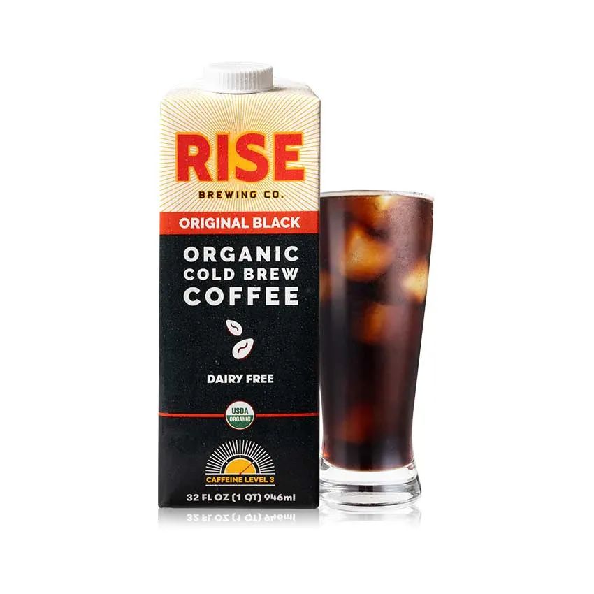 RISE Brewing Co – Original Black Cold Brew Coffee Multi-Serve
