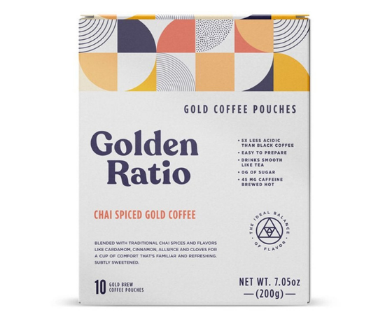 Golden Ratio推出印度奶茶风味咖啡
