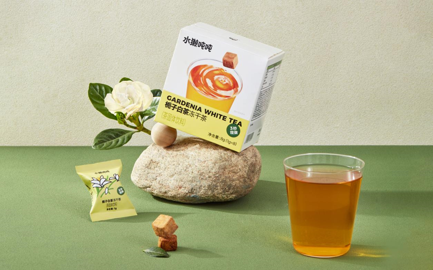 水獭吨吨推出新品：栀子白茶冻干茶-FoodTalks全球食品资讯