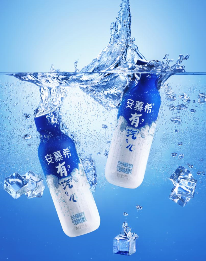 安慕希有汽儿充气酸奶