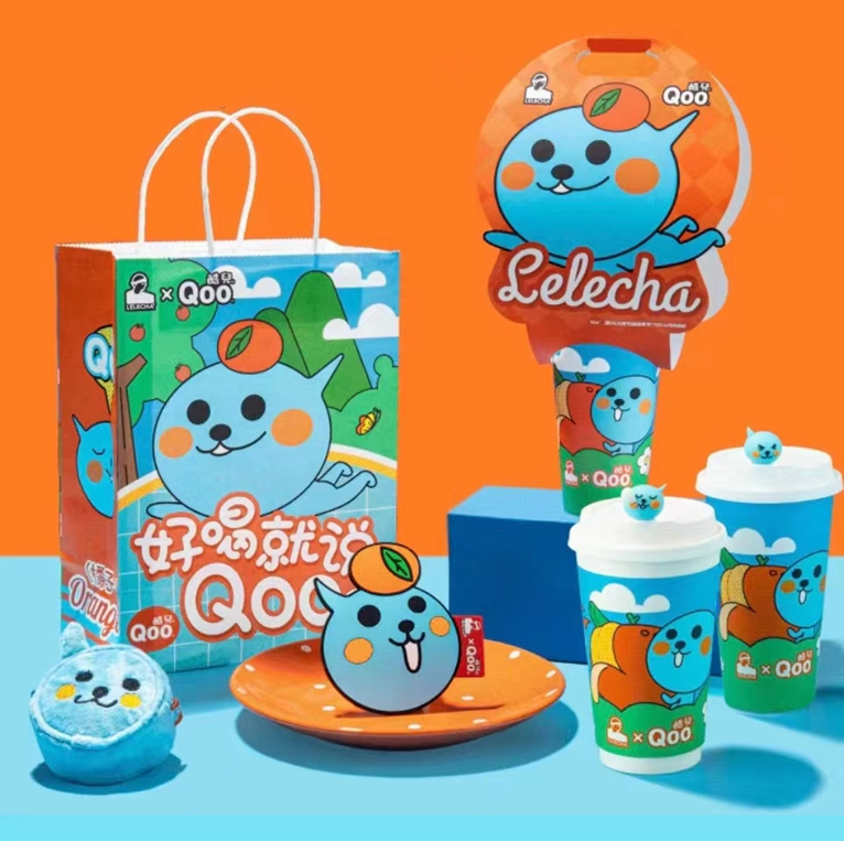 乐乐茶×酷兒联名限定新品