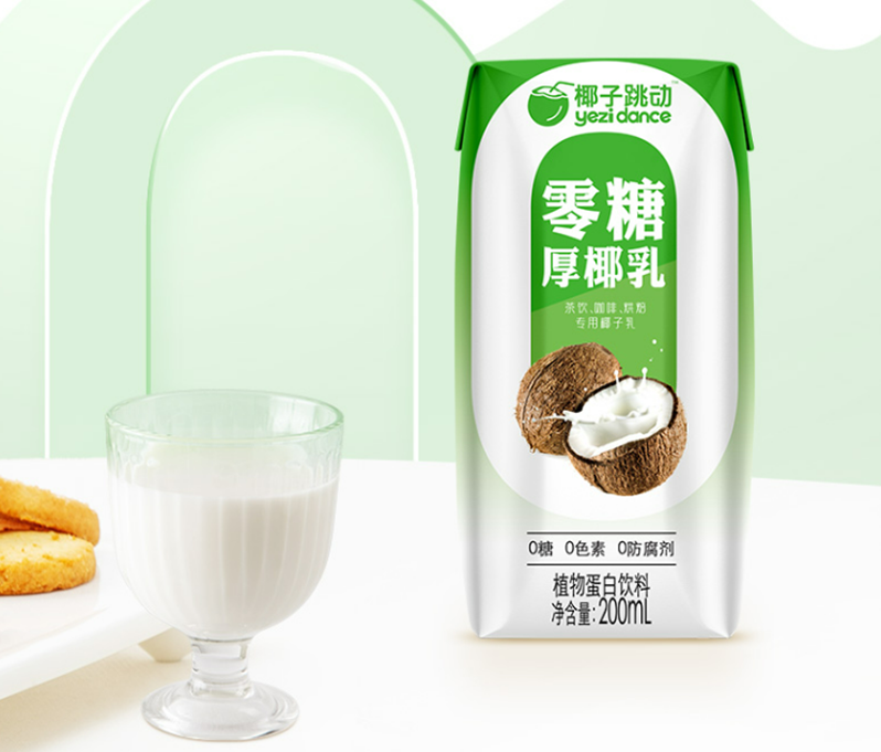 「椰子跳动」0糖厚椰乳