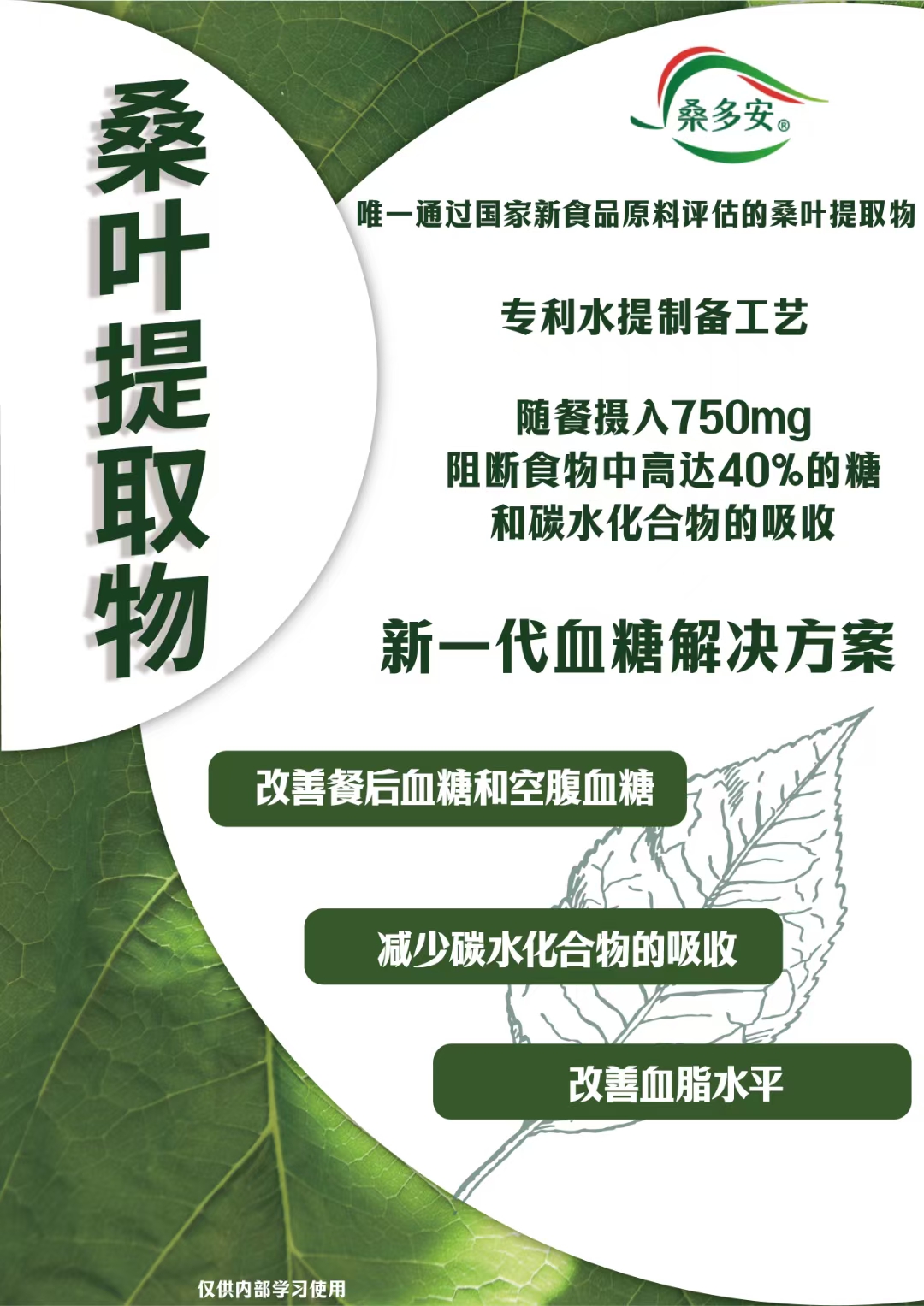 上海浩运生物科技有限公司提供桑多安®桑叶提取物 - FoodTalks食品供需平台