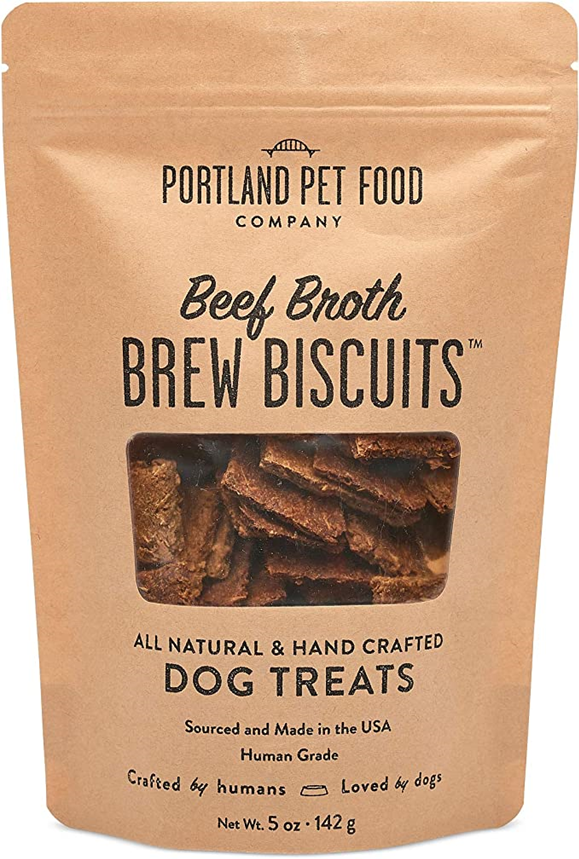 Brew Biscuits with Beef Broth