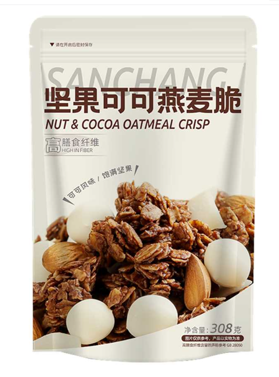 青島三昌食品提供燕麥脆產(chǎn)品，全渠道產(chǎn)品招商