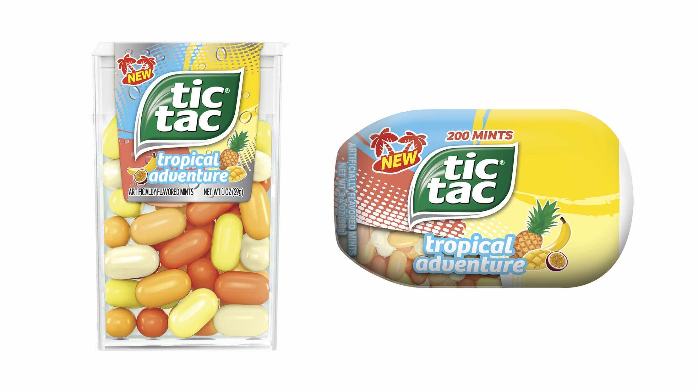 Tic Tac嘀嗒糖Tropical Adventure系列